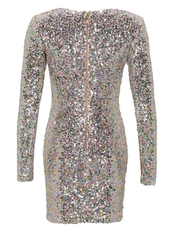 Swing Swing Koktel haljina 5AF02900 Šarena Slim Fit