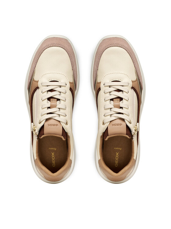 Geox Geox Sneakers D Plummery D56YNE 0BC6P C1056 Écru