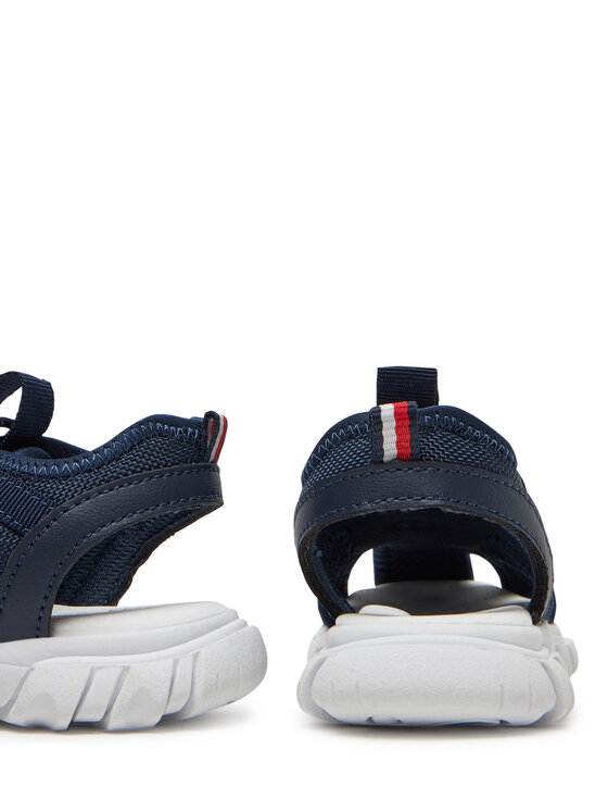 Tommy Hilfiger Tommy Hilfiger Sandały T1B2-33895-1591 M Granatowy