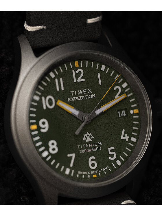 Timex Timex Hodinky TW2W78100 Černá