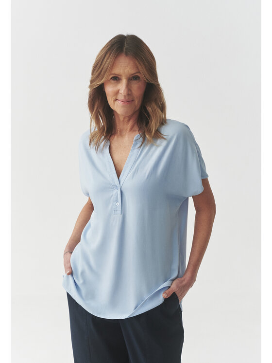 TATUUM TATUUM Bluzka MARELLI Niebieski Loose Fit