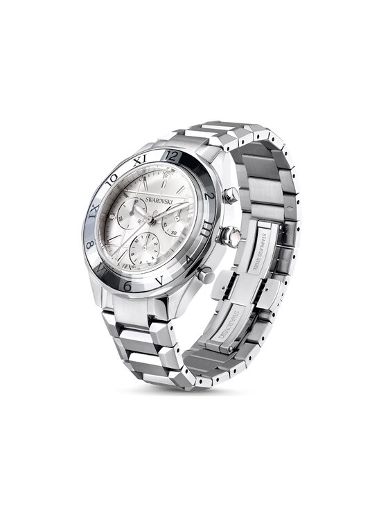 Swarovski Swarovski Zegarek Dextera 5641297 Srebrny