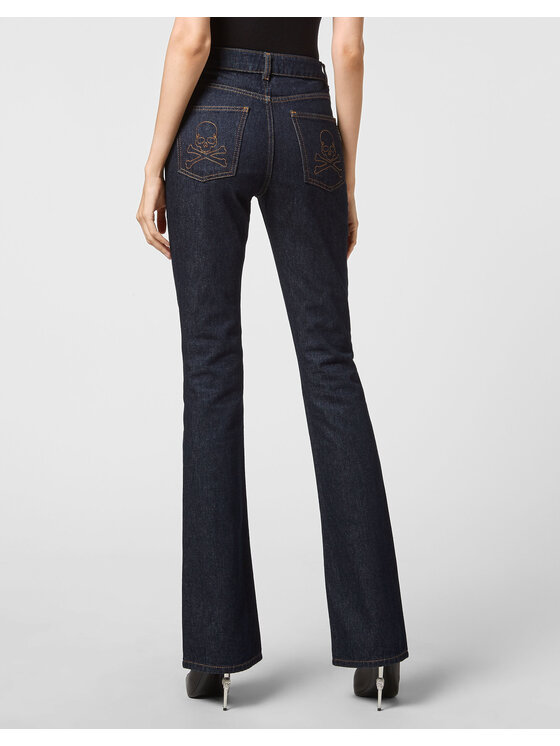 PHILIPP PLEIN PHILIPP PLEIN Jeansy 2865 Niebieski jasny Bootcut Fit