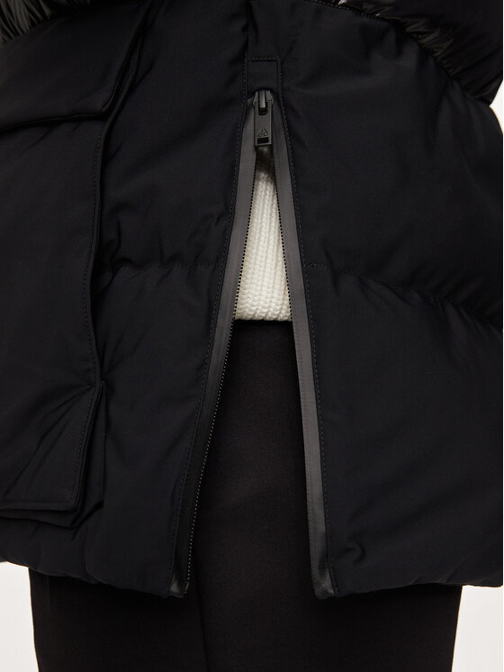 Moose Knuckles Moose Knuckles Vatovaná bunda Adams Peak M34MJ157 Černá Relaxed Fit