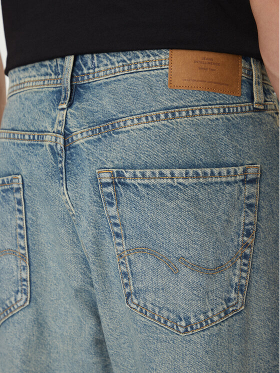 Jack & Jones Jack & Jones Jeansy Ron 12270190 Niebieski Baggy Fit