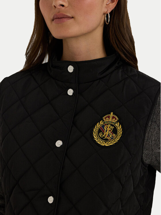 LAUREN RALPH LAUREN LAUREN RALPH LAUREN Αμάνικο Μπουφάν 297951276005 Μαύρο Straight Fit