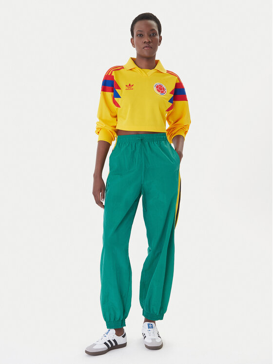 adidas adidas Särkpluus Columbia Reconstructed Bringback KE2299 Kollane Regular Fit