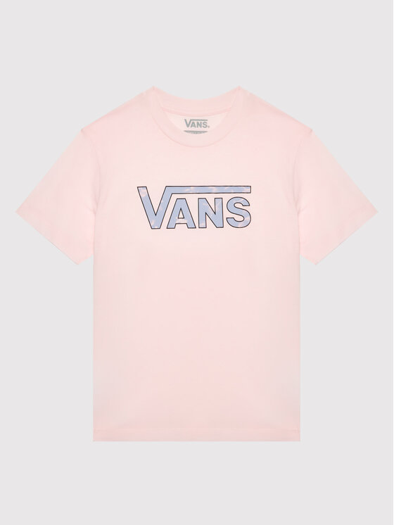 Vans T-krekls Flying V Wash VN0A5LET Rozā Regular Fit