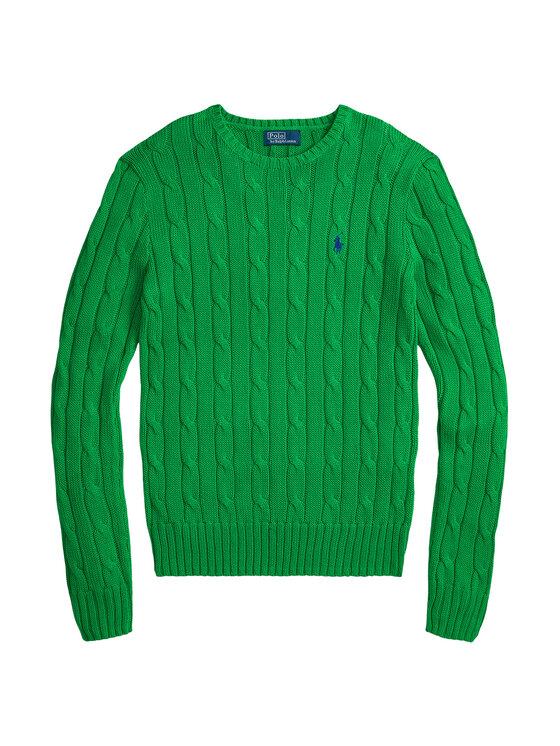 Polo Ralph Lauren Polo Ralph Lauren Sweter 211971869011 Zielony Slim Fit
