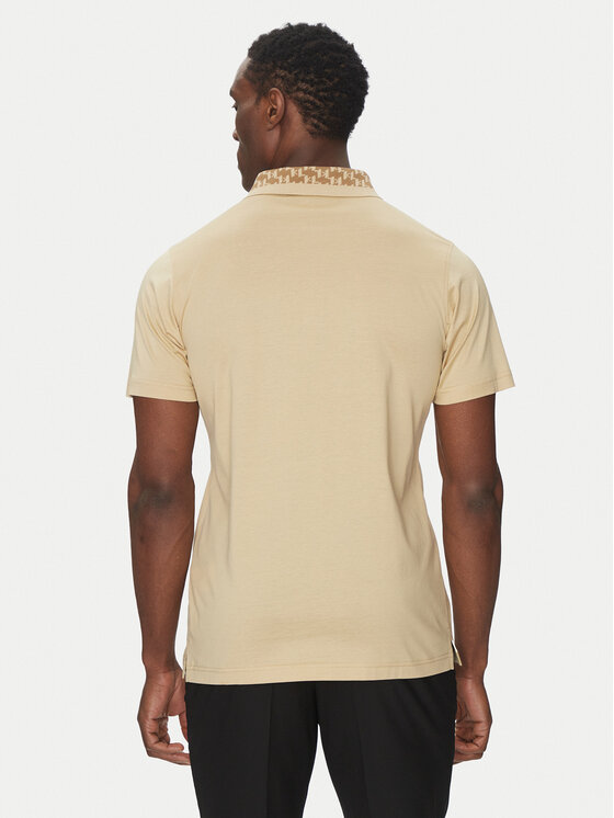 KARL LAGERFELD KARL LAGERFELD Polo 745001 552200 Bež Slim Fit