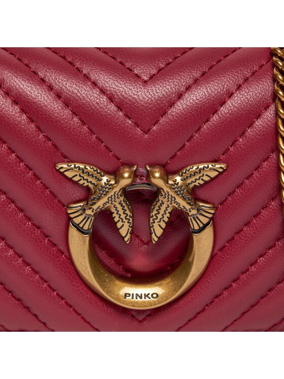 PINKO Pinko Geantă Love Click Micro . AI 23-24 PCPL 100069 A0GK Vișiniu