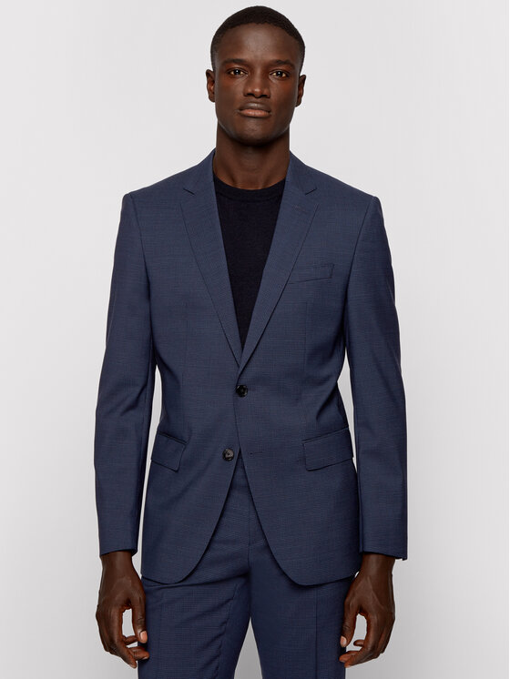BOSS Boss Odijelo Huge6/Genius5 50454515 Tamnoplava Slim Fit