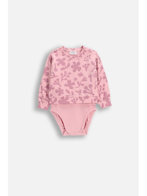 Coccodrillo Coccodrillo Dětské body ZC5112102TGN-033 Růžová Regular Fit