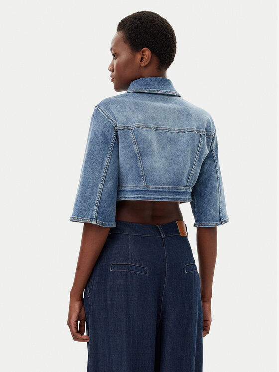 Liu Jo Liu Jo Jeans jakna UA5077 D4615 Modra Regular Fit