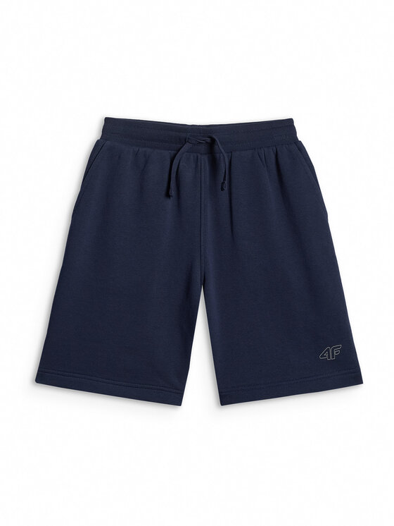 4F 4F Szorty sportowe BASIC+ Granatowy Regular Fit