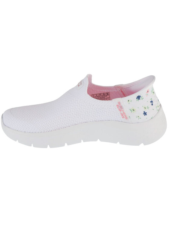 Skechers Skechers Sneakersy Skechers Slip-Ins: GO WALK Flex - Sunset Rose Biały