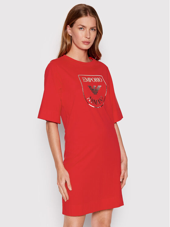 Vestito da giorno 164456 2R255 04574 Rosso Regular...