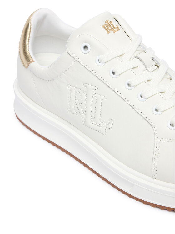 LAUREN RALPH LAUREN LAUREN RALPH LAUREN Sneakers Ainsley Metallic 802974379002 Weiß