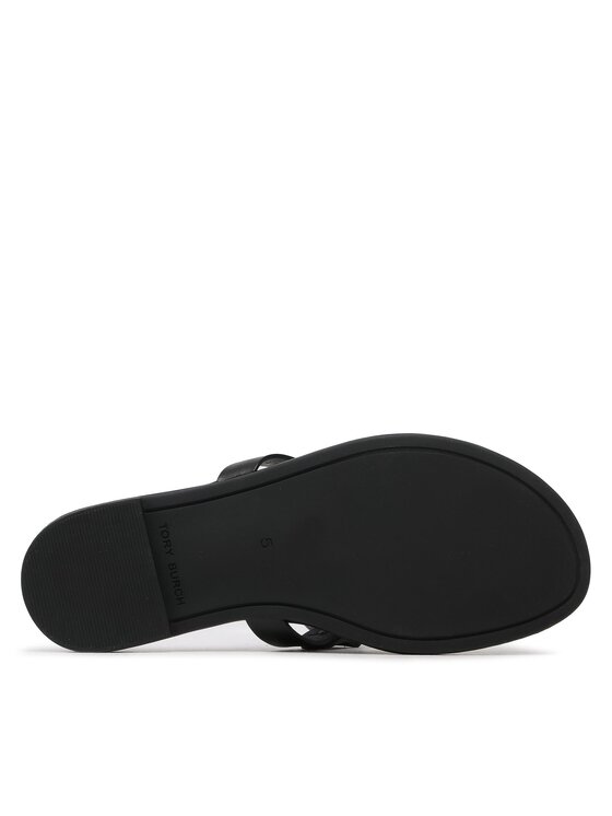 Tory Burch Tory Burch Flip flop Metal Miller 136593 Negru