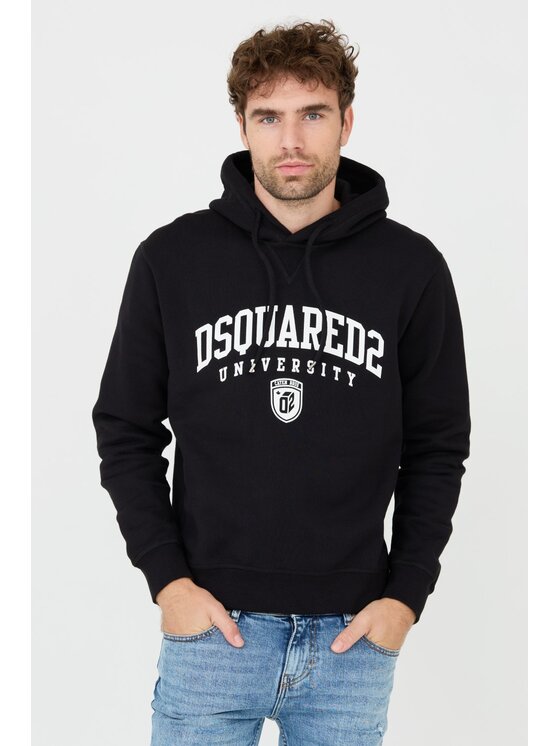 Dsquared2 Dsquared2 Μπλούζα S74GU0744 Μαύρο Regular Fit