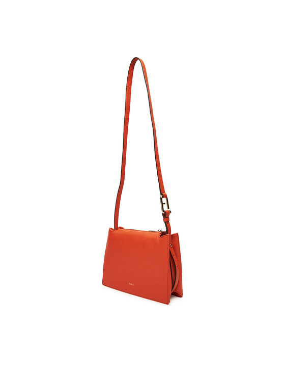 Furla Furla Torebka Nuvola S Crossbody WB01275-BX2045-O6000-1007 Czarny WB01275 HSF000 CN KP000 Pomarańczowy