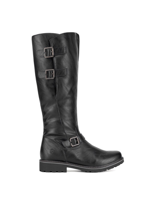 Remonte Remonte Kozačky R6590-01 Černá