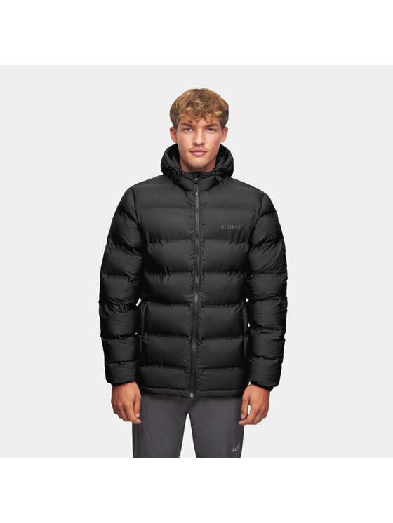 Alpinus Alpinus Kurtka zimowa Felskinn II Czarny Regular Fit
