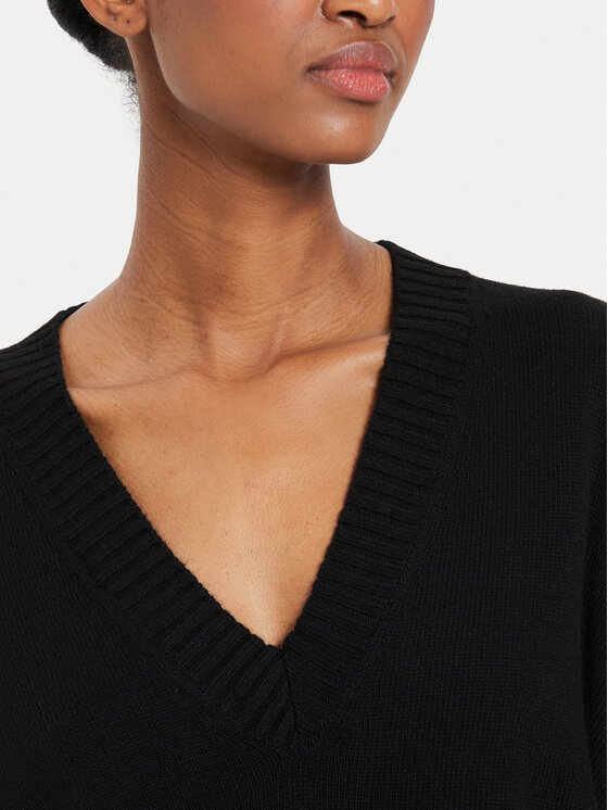 Kontatto Kontatto Maglione 3M0177 Nero Regular Fit