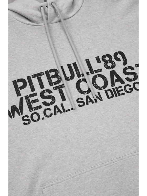 PITBULL PITBULL Bluza DRIVING Szary Regular Fit
