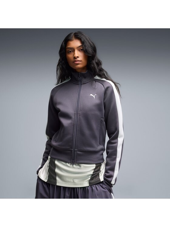 Puma Puma Bluza 629796 Fioletowy Regular Fit