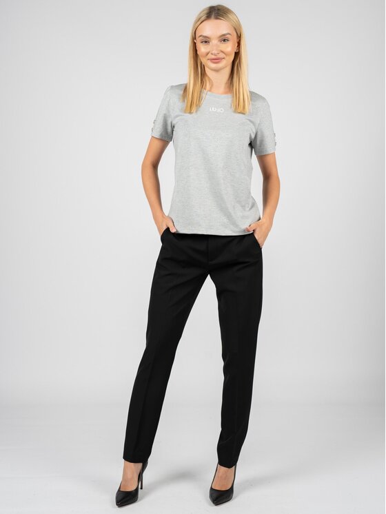 Liu Jo Liu Jo Pantaloni di tessuto WXX043T789622222 Nero Slim Fit