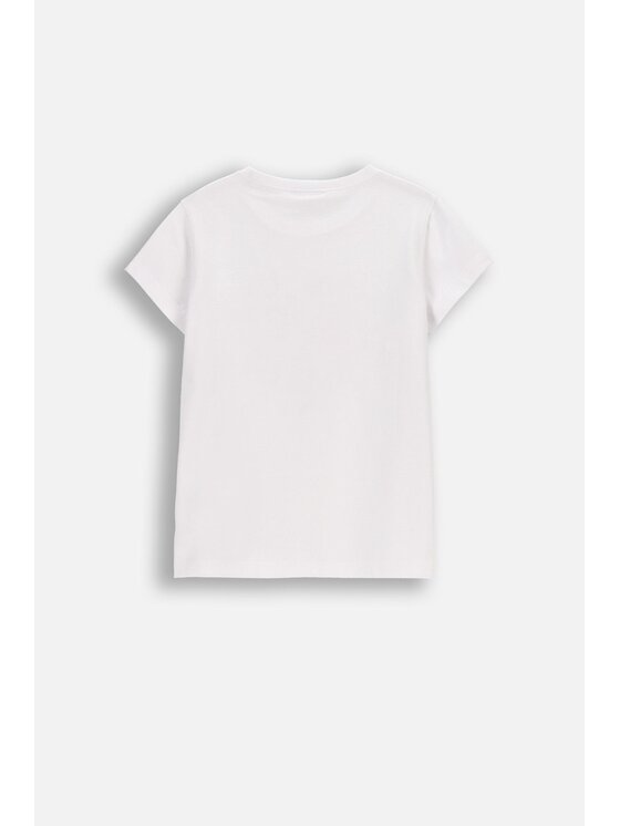 Coccodrillo Coccodrillo T-Shirt WC6143204HGK-001 Biały Regular Fit