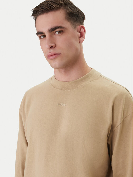 HUGO HUGO Pluus Daposo 50511029 Beež Relaxed Fit