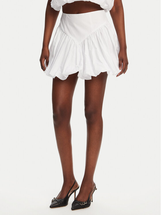 Bardot Bardot Miniszoknya Lissett Poplin 59796SB Fehér Regular Fit
