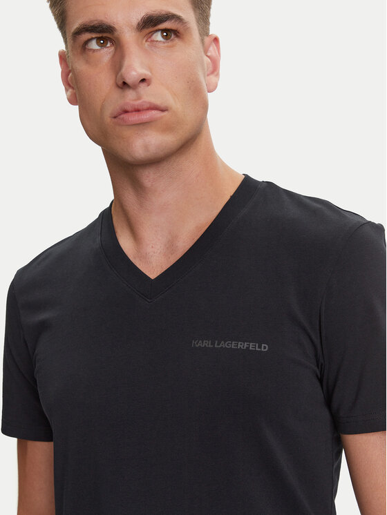 KARL LAGERFELD KARL LAGERFELD 2 póló készlet A3M47006 Színes Slim Fit