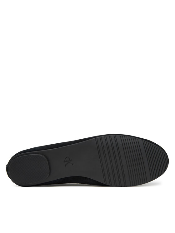 Calvin Klein Calvin Klein Baleriny Ballerina Round Hw Sue HW0HW02565 Czarny