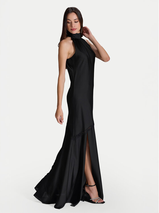 Swing Swing Φόρεμα βραδινό 5AH22200 Μαύρο Regular Fit