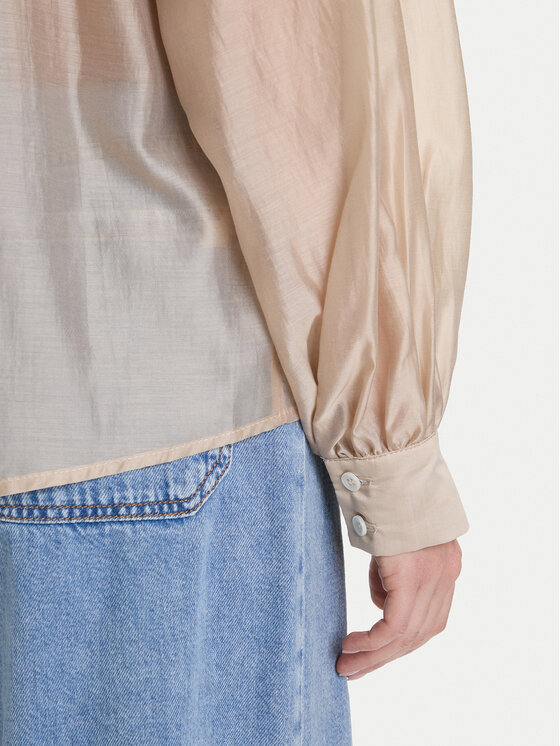ViCOLO ViCOLO Bluză TF0256 Bej Regular Fit