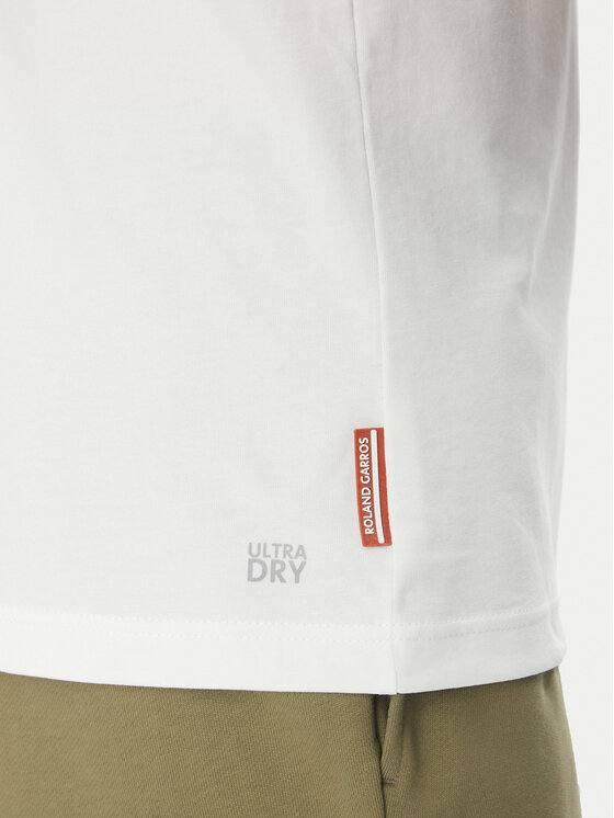 Lacoste Lacoste T-Shirt TH8309 Biały Regular Fit