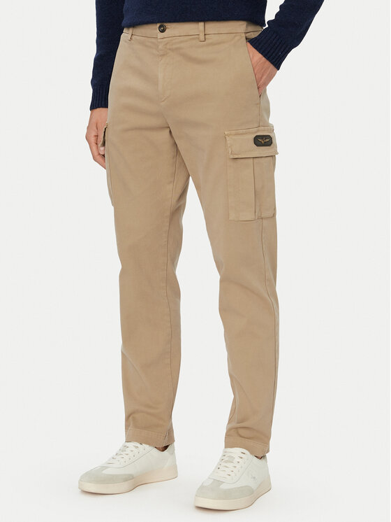 Aeronautica Militare Pantaloni cargo 262PA1740UCT04381 Bej Regular Fit