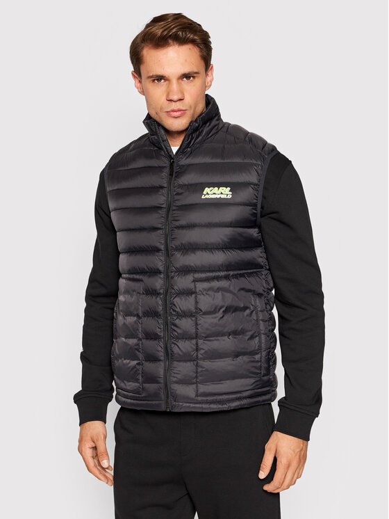 KARL LAGERFELD KARL LAGERFELD Liemenė 505084 523591 Juoda Regular Fit