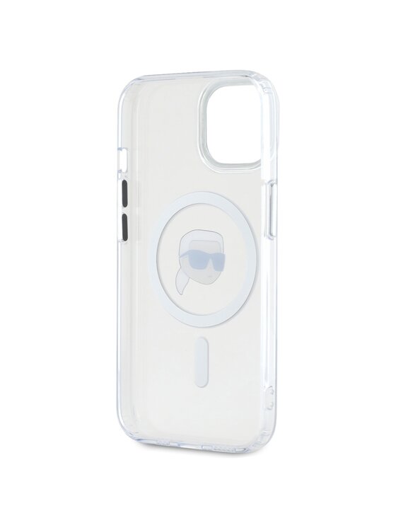 KARL LAGERFELD KARL LAGERFELD Etui na telefon iPhone 15 Plus Biały