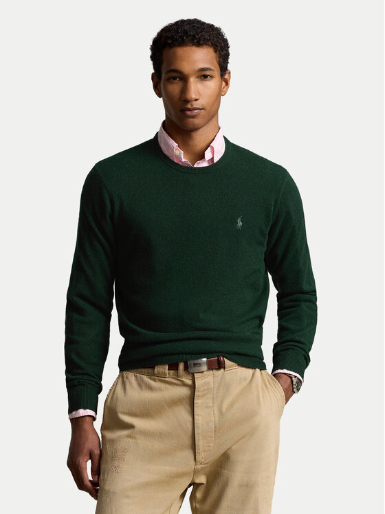 Polo Ralph Lauren Polo Ralph Lauren Pulover 710876714002 Verde Regular Fit