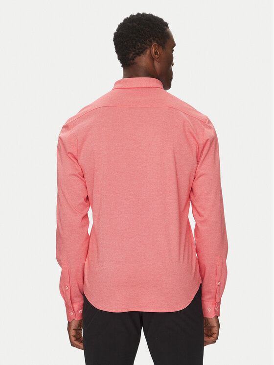BOSS BOSS Camicia 50533163 Rosso Regular Fit