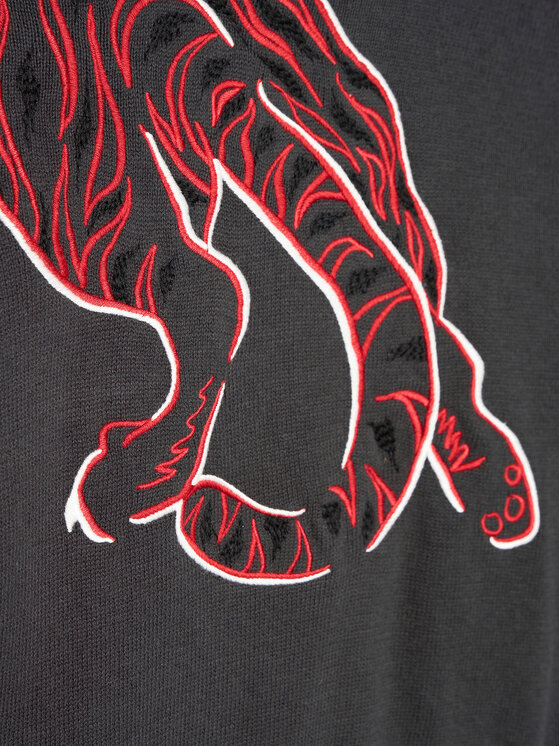 Kenzo Kids Kenzo Kids Πουλόβερ K15123 Γκρι Regular Fit