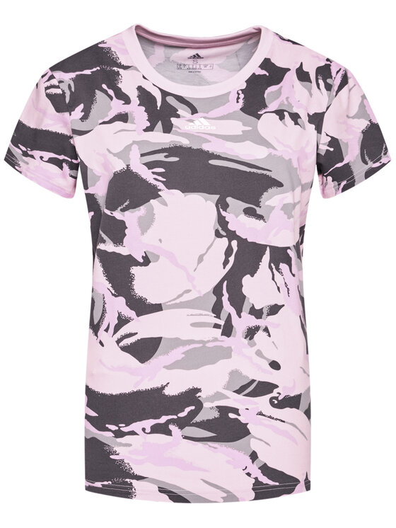 Adidas camo outlet boyfriend t shirt