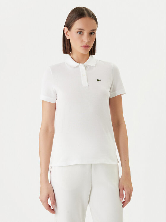 Lacoste Lacoste Polokošile PF7839 Bílá Classic Fit
