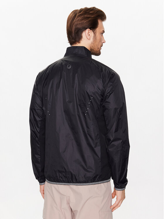 Halti Halti Neperpučiama striukė Control M Windbreaker 086-0719 Juoda Regular Fit