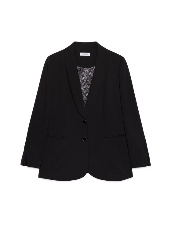 Fiorella Rubino Fiorella Rubino Cappotto Q530T000213N033 Nero A-Line Fit