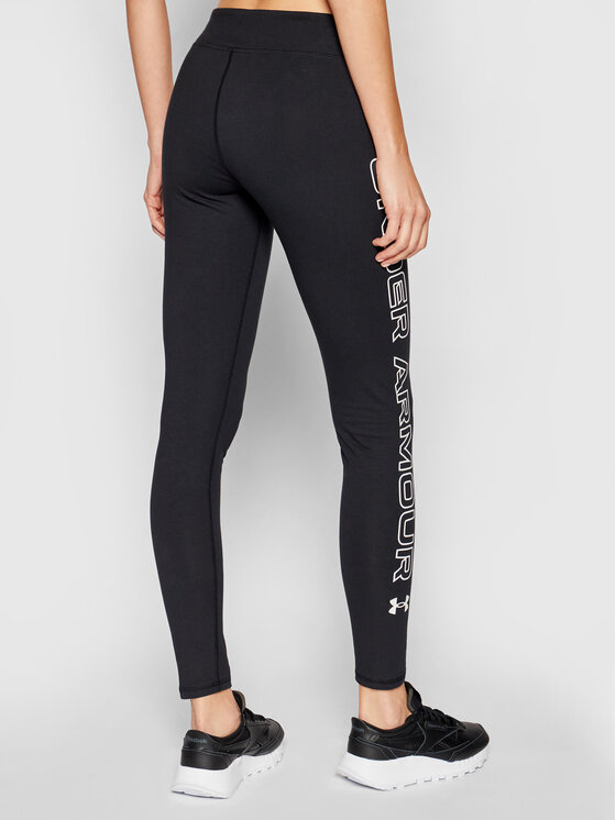 Under Armour Legginsy Favorite 1356403 Czarny Slim Fit Modivo.pl